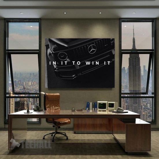 In It To Win It Motivational Canvas Prints Wall Art Decor 2