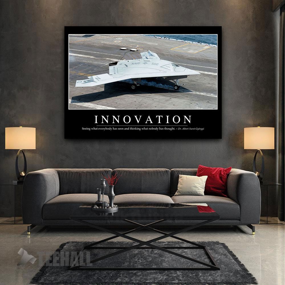 Innovation Motivational Canvas Prints Wall Art Decor