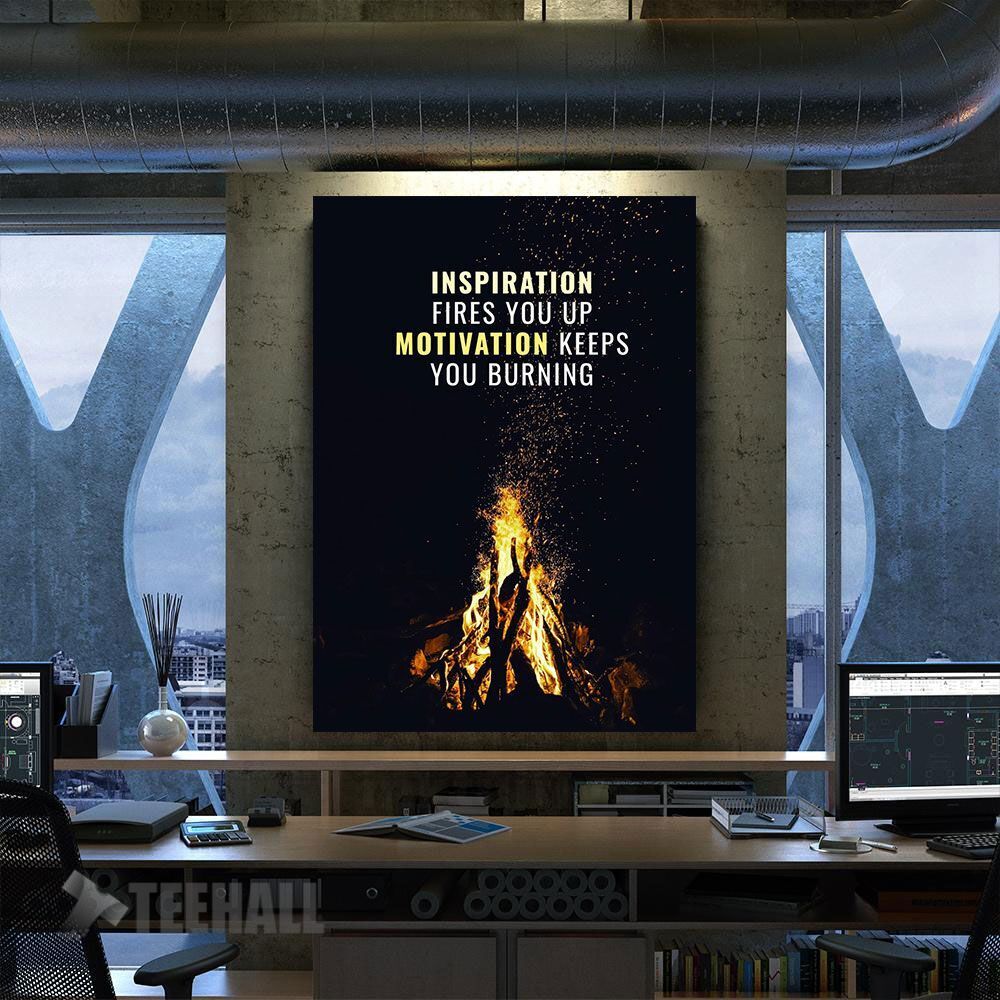 Inspiration And Motivation Canvas Prints Wall Art Decor