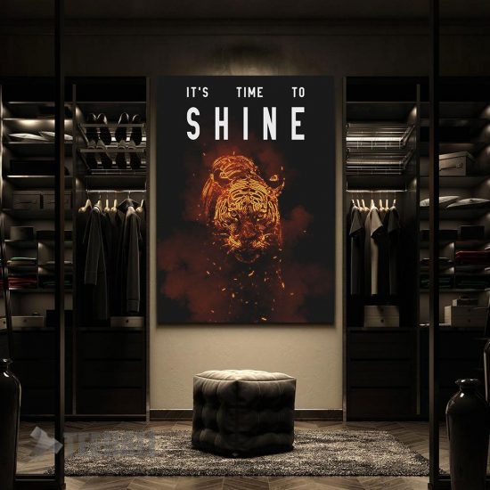 Its Time To Shine Motivational Canvas Prints Wall Art Decor 2