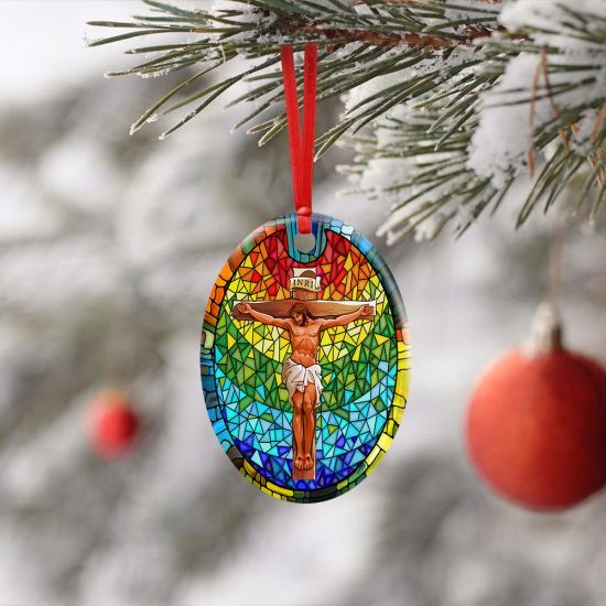 Jesus Ceramic Ornament 3