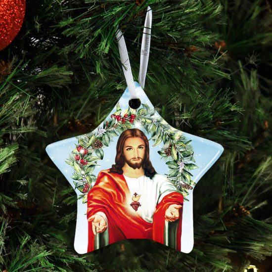 Jesus Christian Ceramic Ornament 1