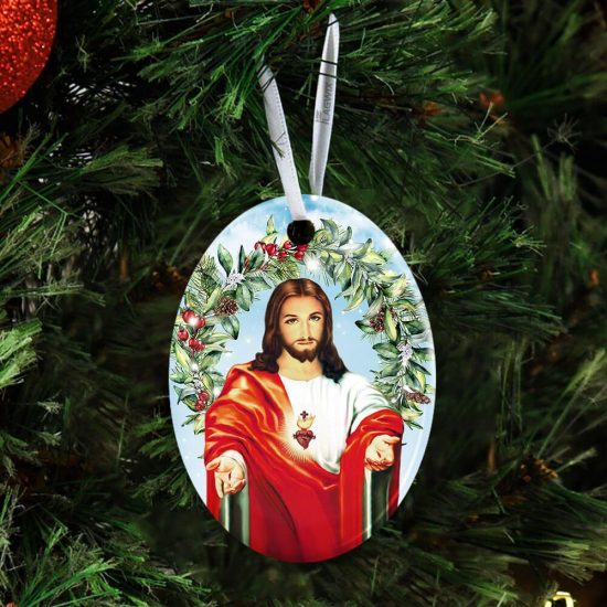 Jesus Christian Ceramic Ornament 3