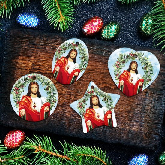 Jesus Christian Ceramic Ornament 5