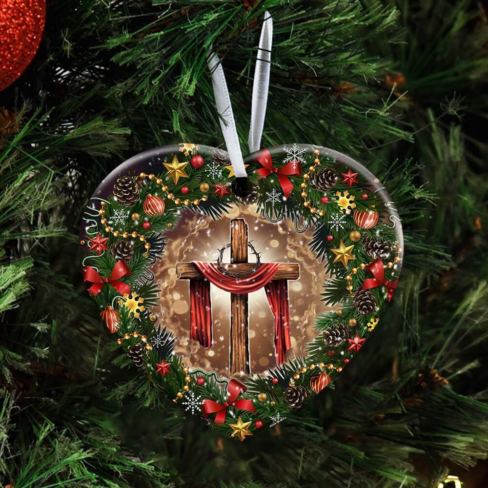 Jesus-Christian-Cross-Christmas-Ceramic-Ornament-2 Jesus Christian Cross Christmas Ceramic Ornament 2 1
