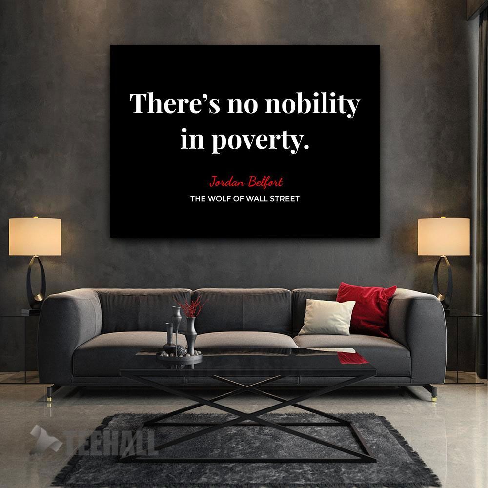 Jordan Belfort Quotes Motivational Canvas Prints Wall Art Decor