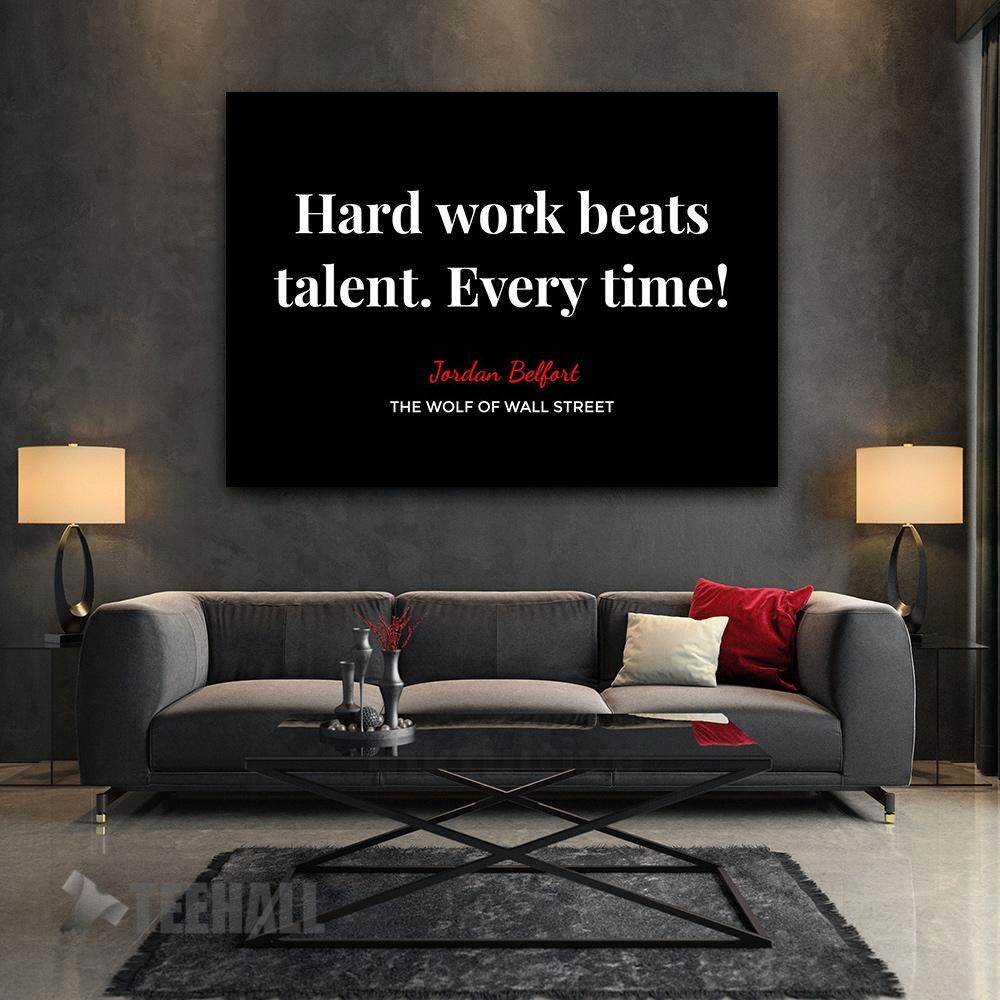 Jordan Belfort Quotes Motivational Canvas Prints Wall Art Decor