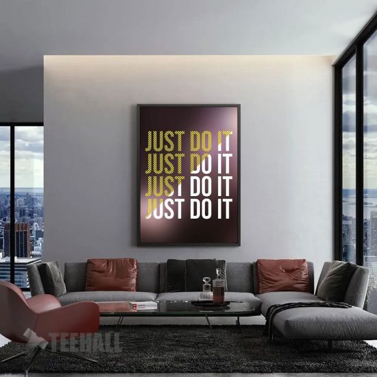 Just Do It Motivational Canvas Prints Wall Art Decor 1