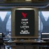 Keep Calm And Listen Music Motivational Canvas Prints Wall Art Decor
