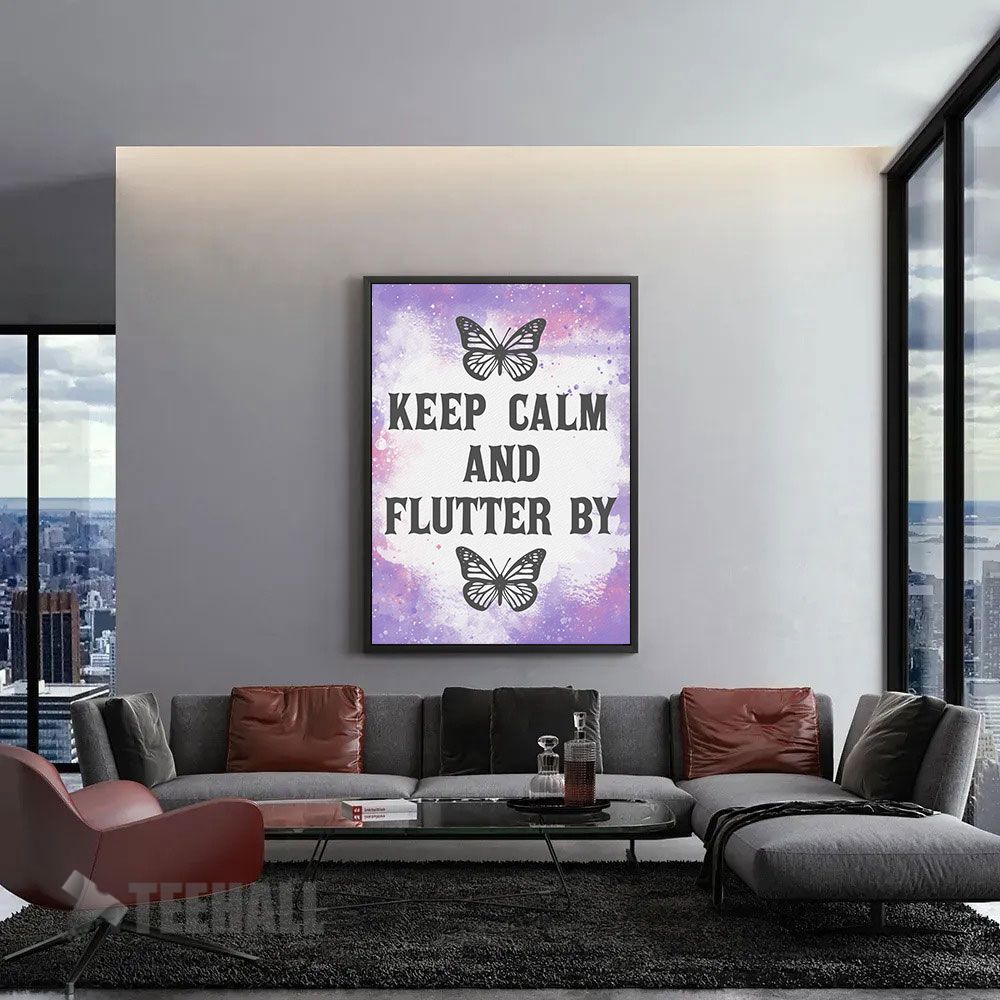 Keep-Calm-Butterfly-Motivational-Canvas-Prints-Wall-Art-Decor-1 Keep Calm Butterfly Motivational Canvas Prints Wall Art Decor 1