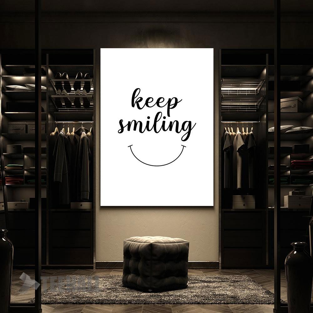 Keep-Smiling-Quote-Motivational-Canvas-Prints-Wall-Art-Decor-2 Keep Smiling Quote Motivational Canvas Prints Wall Art Decor 2