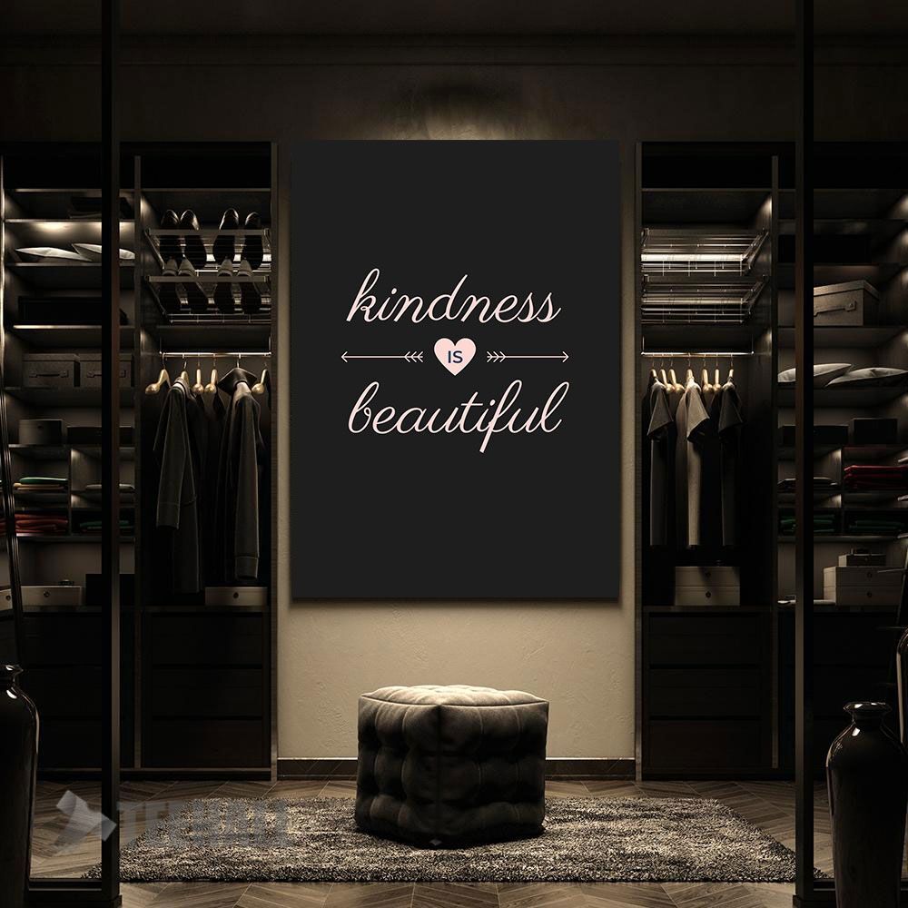 Kindness-Is-Beautiful-Motivational-Canvas-Prints-Wall-Art-Decor-2 Kindness Is Beautiful Motivational Canvas Prints Wall Art Decor 2