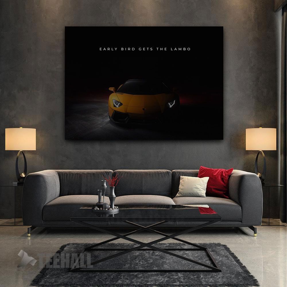 Lambo Motivational Canvas Prints Wall Art Decor