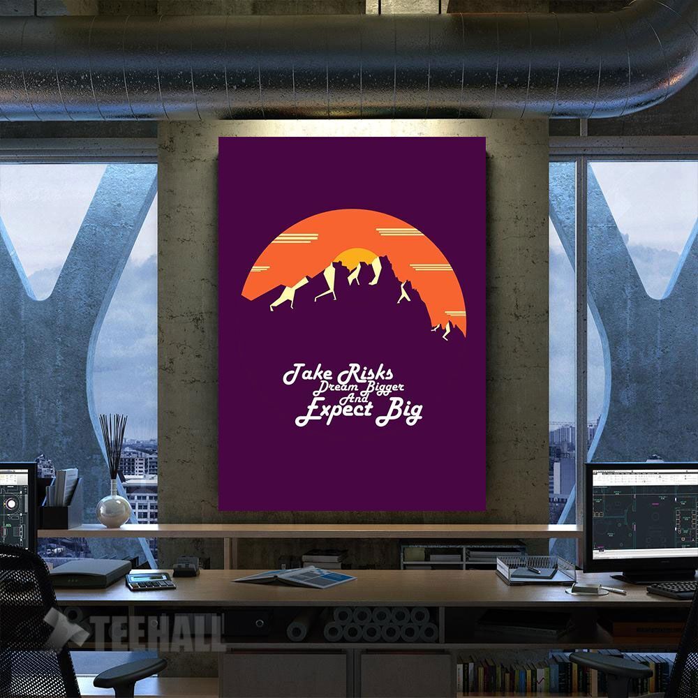 Lanscape And Motivation Canvas Prints Wall Art Decor