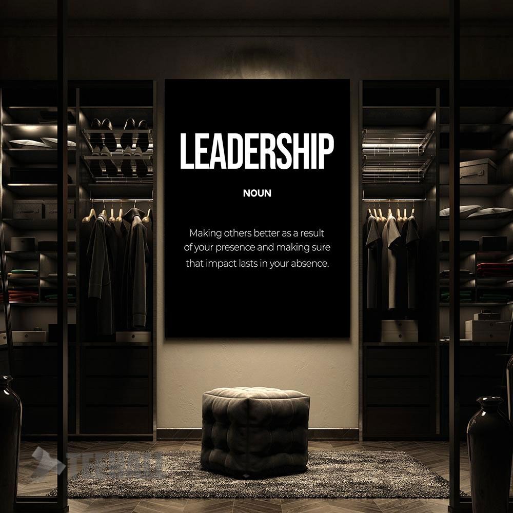 Leadership-Definition-Motivational-Canvas-Prints-Wall-Art-Decor-2 Leadership Definition Motivational Canvas Prints Wall Art Decor 2