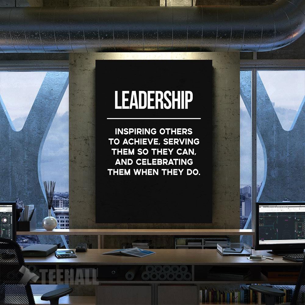 Leadership Motivational Canvas Prints Wall Art Decor