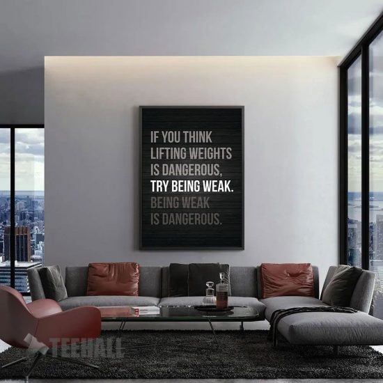Lifting Motivation Canvas Prints Wall Art Decor 1