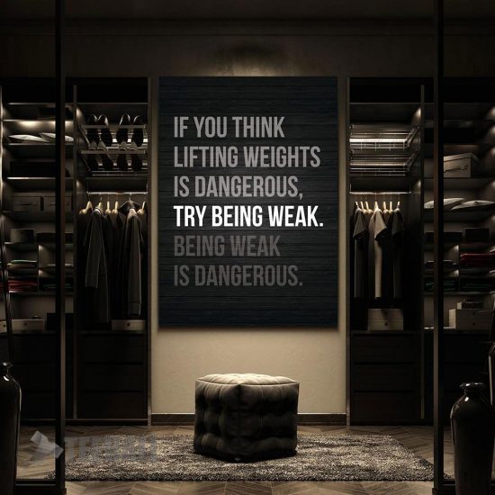 Lifting Motivation Canvas Prints Wall Art Decor 2