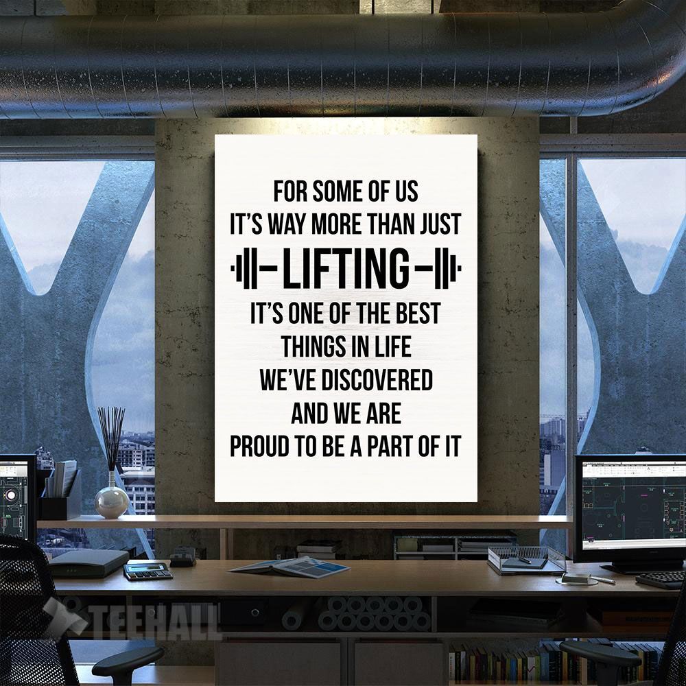 Lifting Motivation Canvas Prints Wall Art Decor