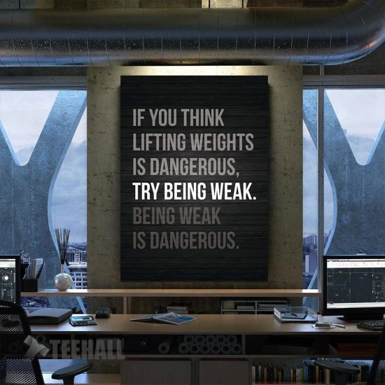 Lifting Motivation Canvas Prints Wall Art Decor