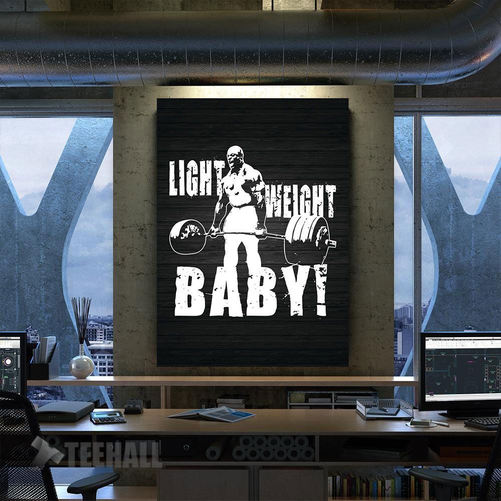 Light Weight Baby Motivational Canvas Prints Wall Art Decor