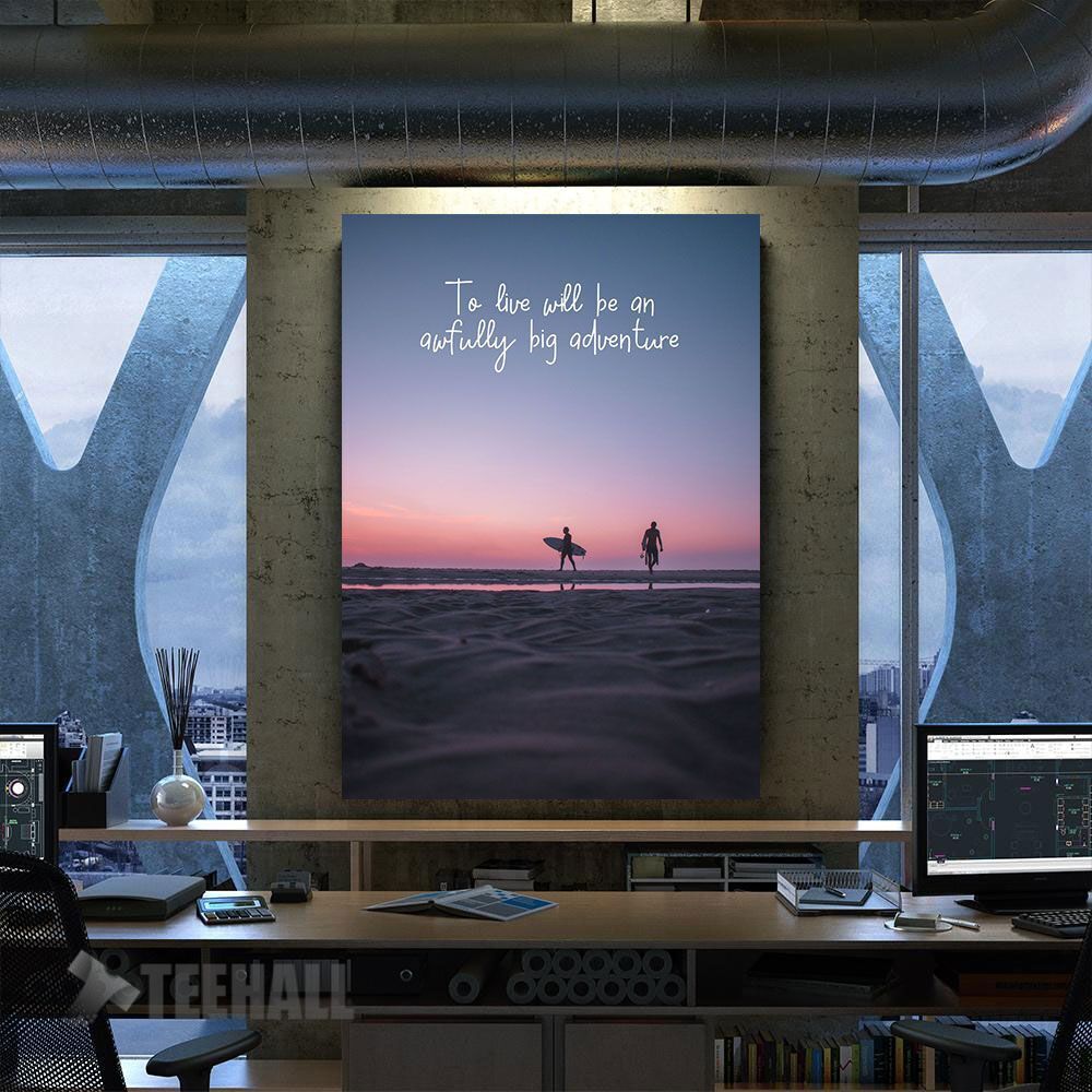 Live Your Life Motivational Canvas Prints Wall Art Decor