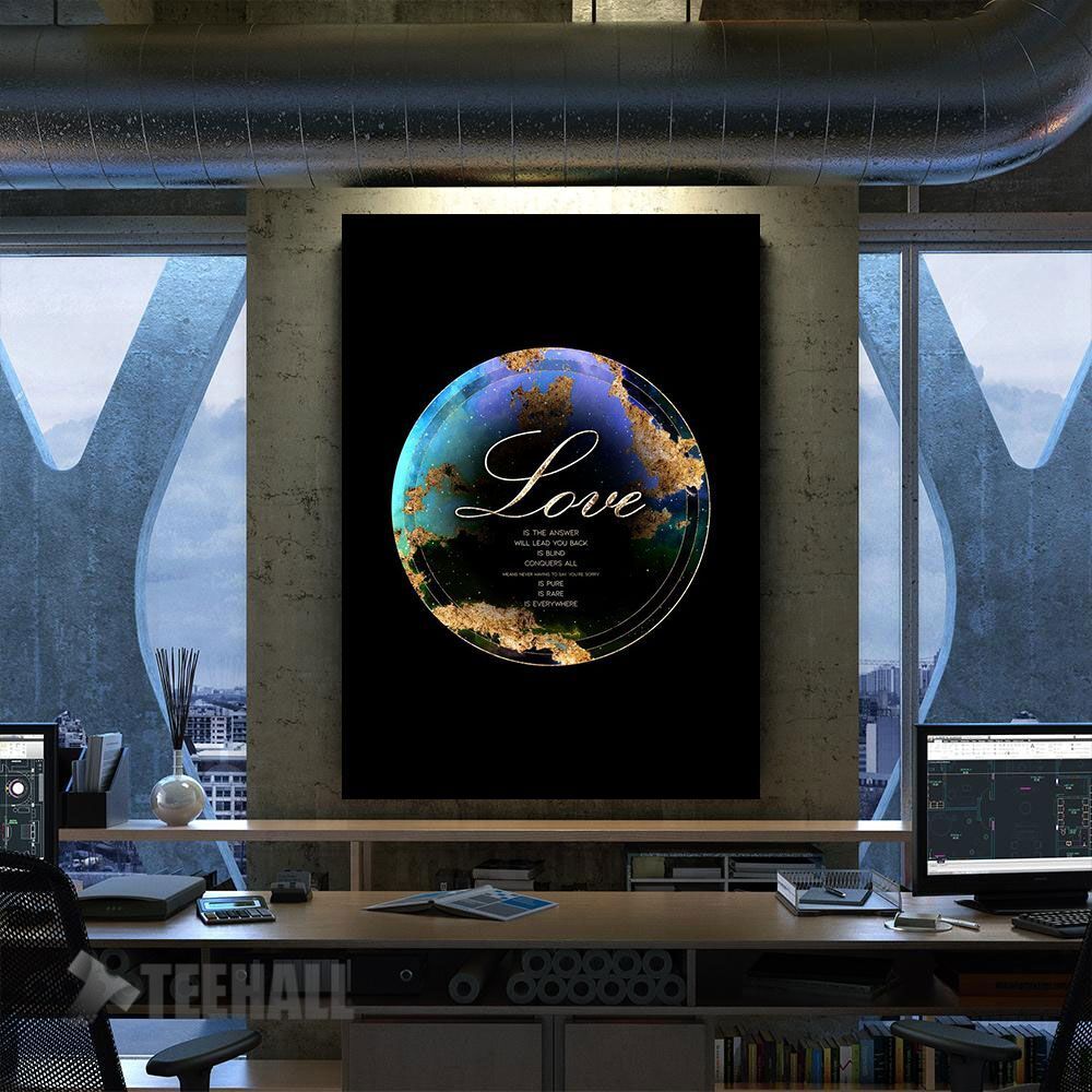 Love Motivational Canvas Prints Wall Art Decor