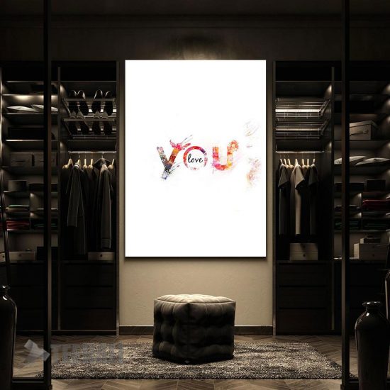 Love You Motivational Canvas Prints Wall Art Decor 2