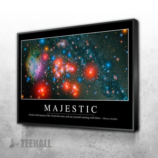 Majestic Motivational Canvas Prints Wall Art Decor 1