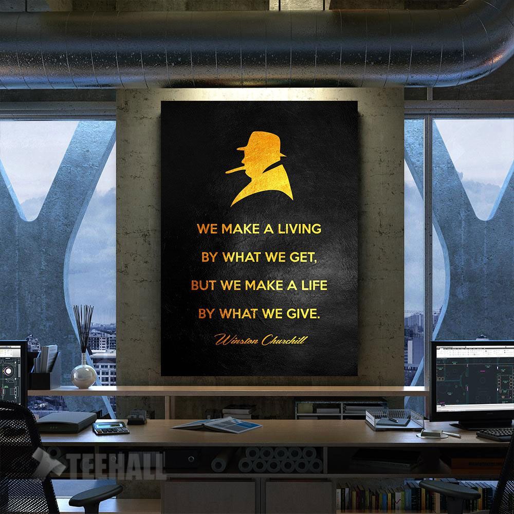 Make-A-Life-Motivational-Canvas-Prints-Wall-Art-Decor Make A Life Motivational Canvas Prints Wall Art Decor