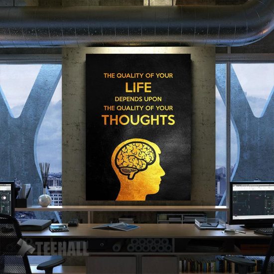 Marcus Aurelius Quote Motivational Canvas Prints Wall Art Decor