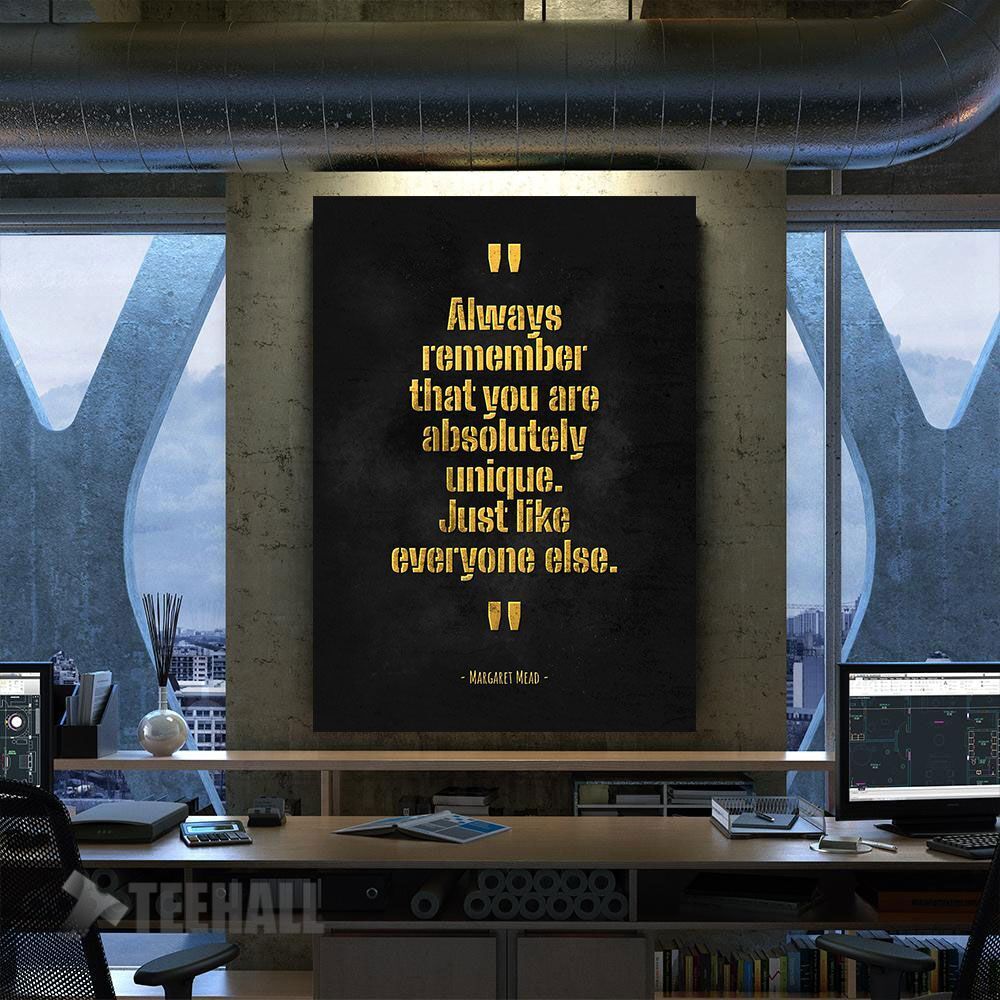 Margaret Mead Franz Boas Motivational Canvas Prints Wall Art Decor