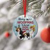 Merry Woofmas Beagle Ornament