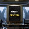 Mindset Is Everything Motivational Canvas Prints Wall Art Decor