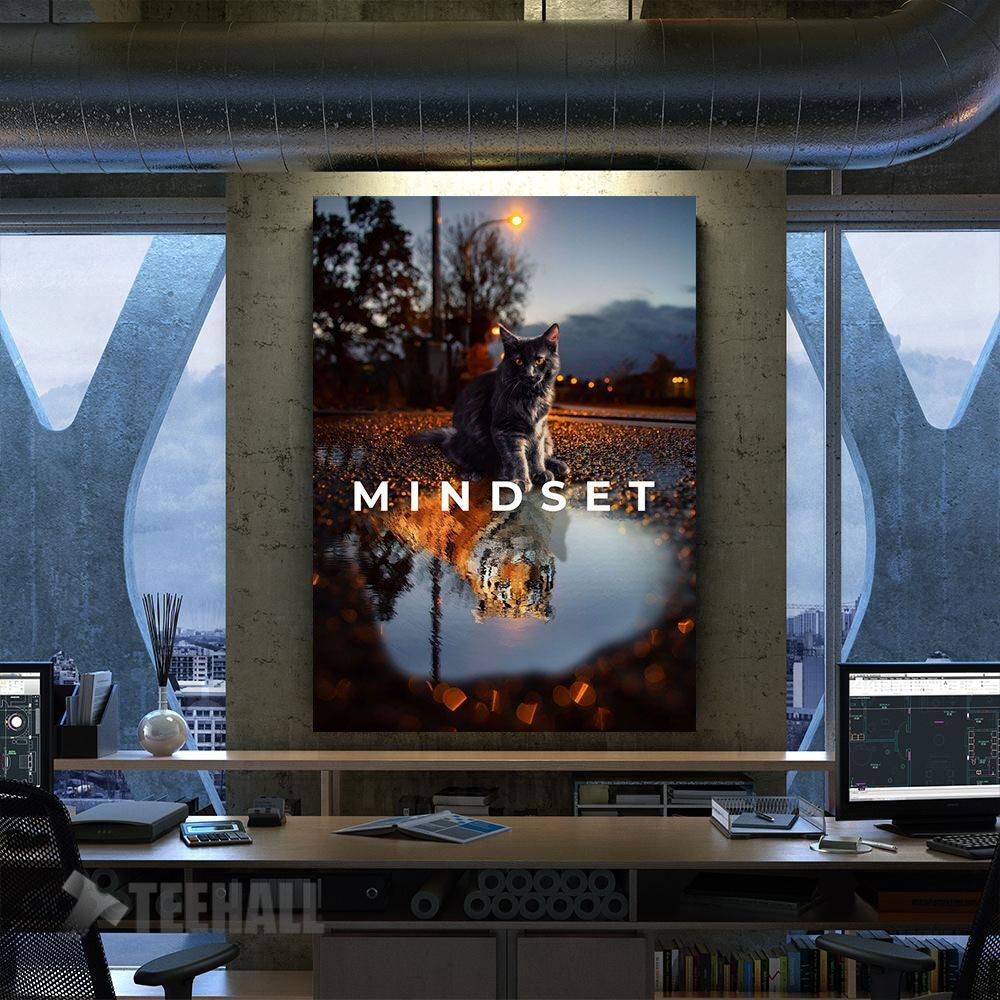 Mindset Motivational Canvas Prints Wall Art Decor