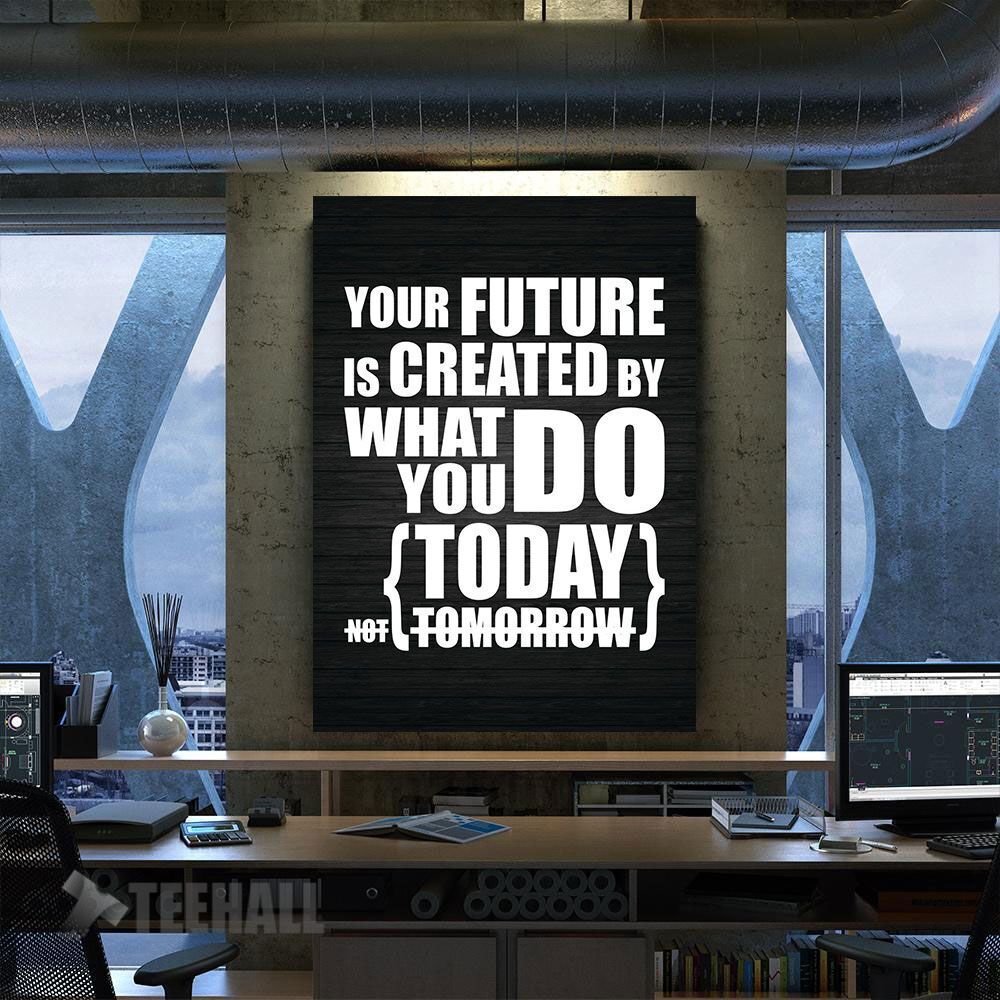 Motivation Canvas Prints Wall Art Decor