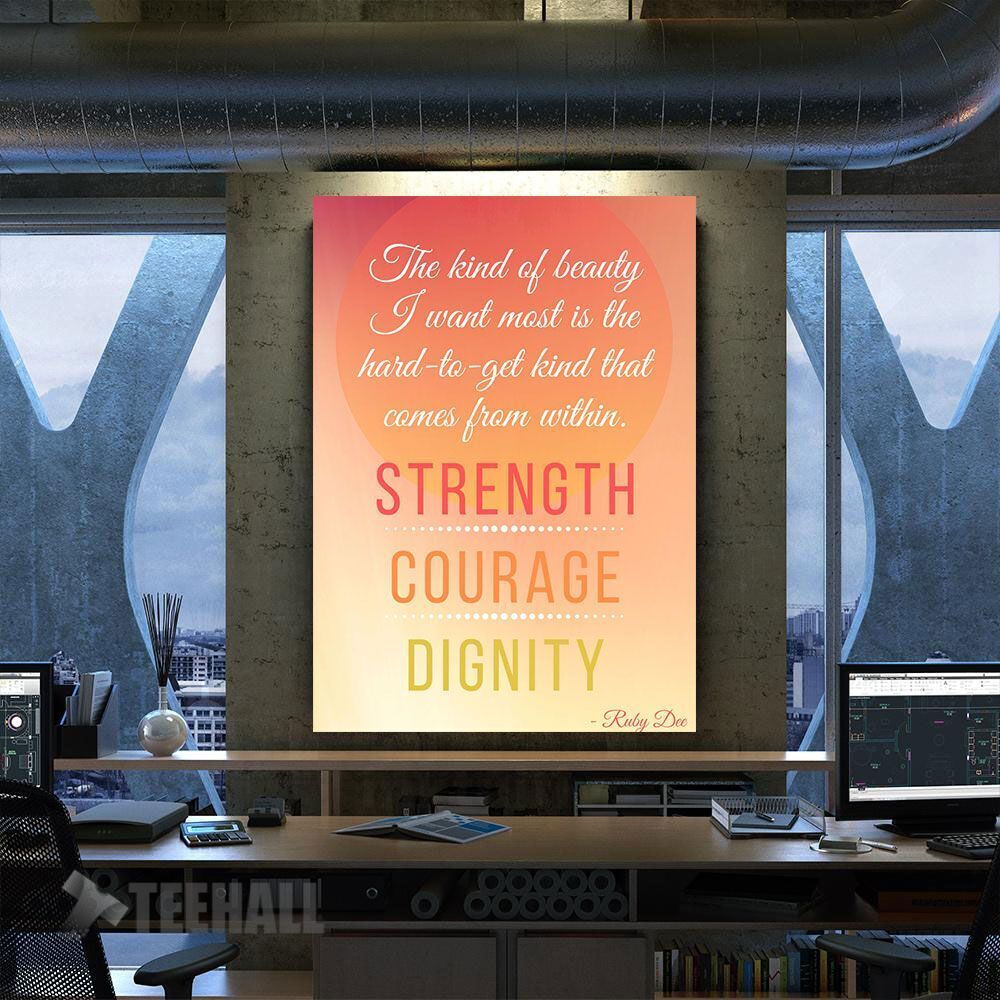 Motivation For Women Canvas Prints Wall Art Decor
