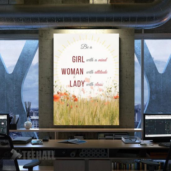 Motivation For Women Canvas Prints Wall Art Decor