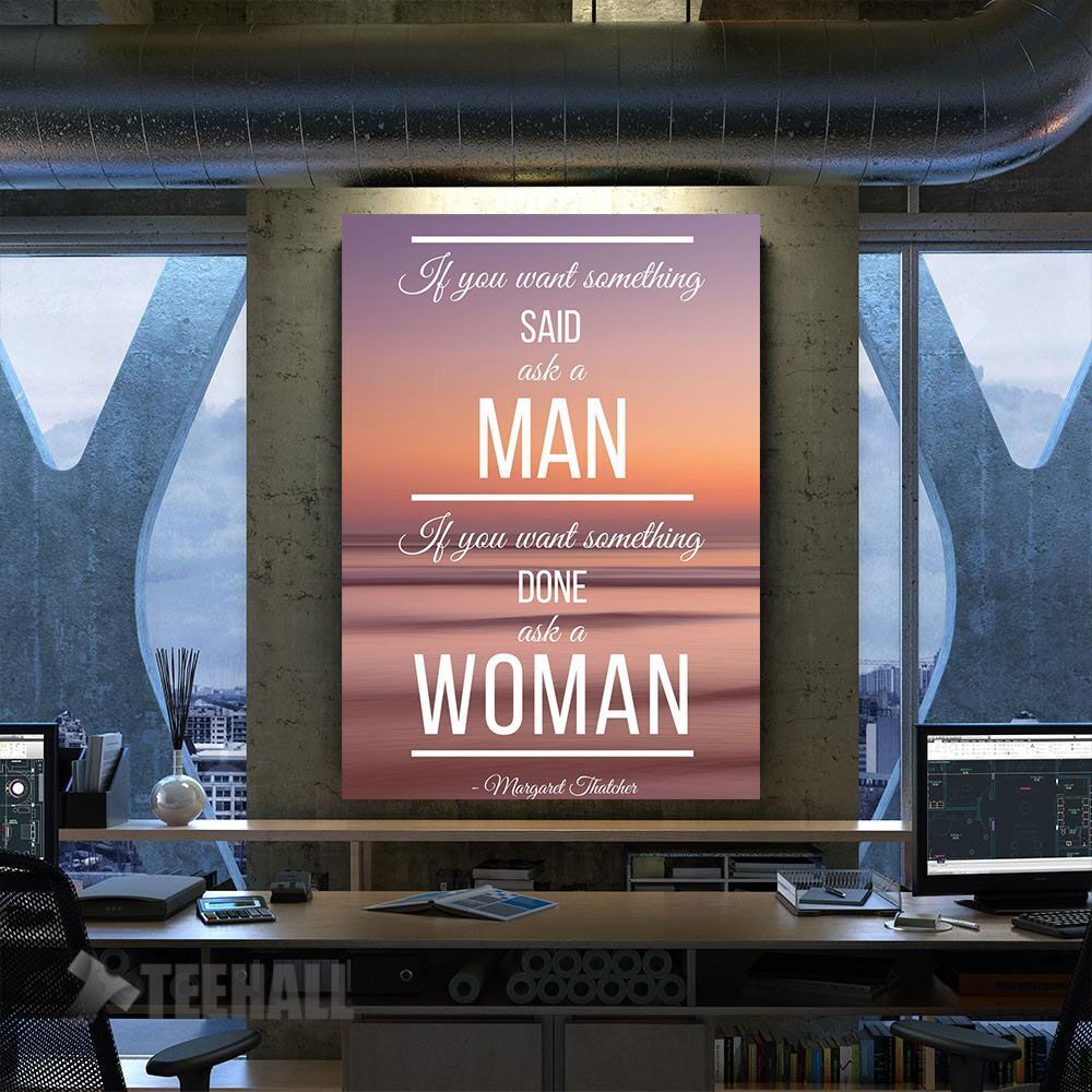 Motivation For Women Canvas Prints Wall Art Decor