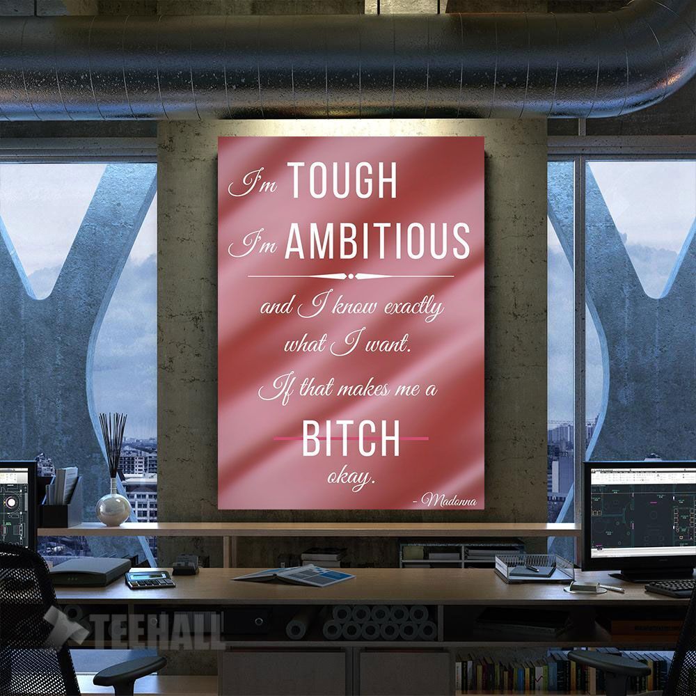 Motivation For Women Canvas Prints Wall Art Decor