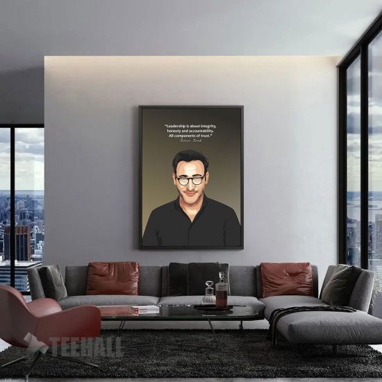 Motivation Of Simon Sinek Canvas Prints Wall Art Decor 1