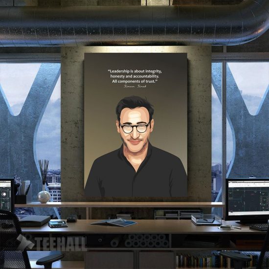 Motivation Of Simon Sinek Canvas Prints Wall Art Decor