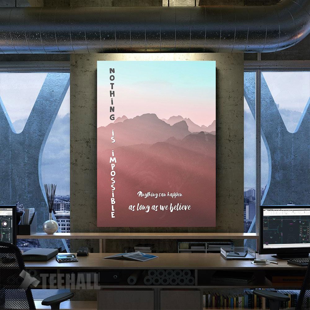 Motivation Q Canvas Prints Wall Art Decor