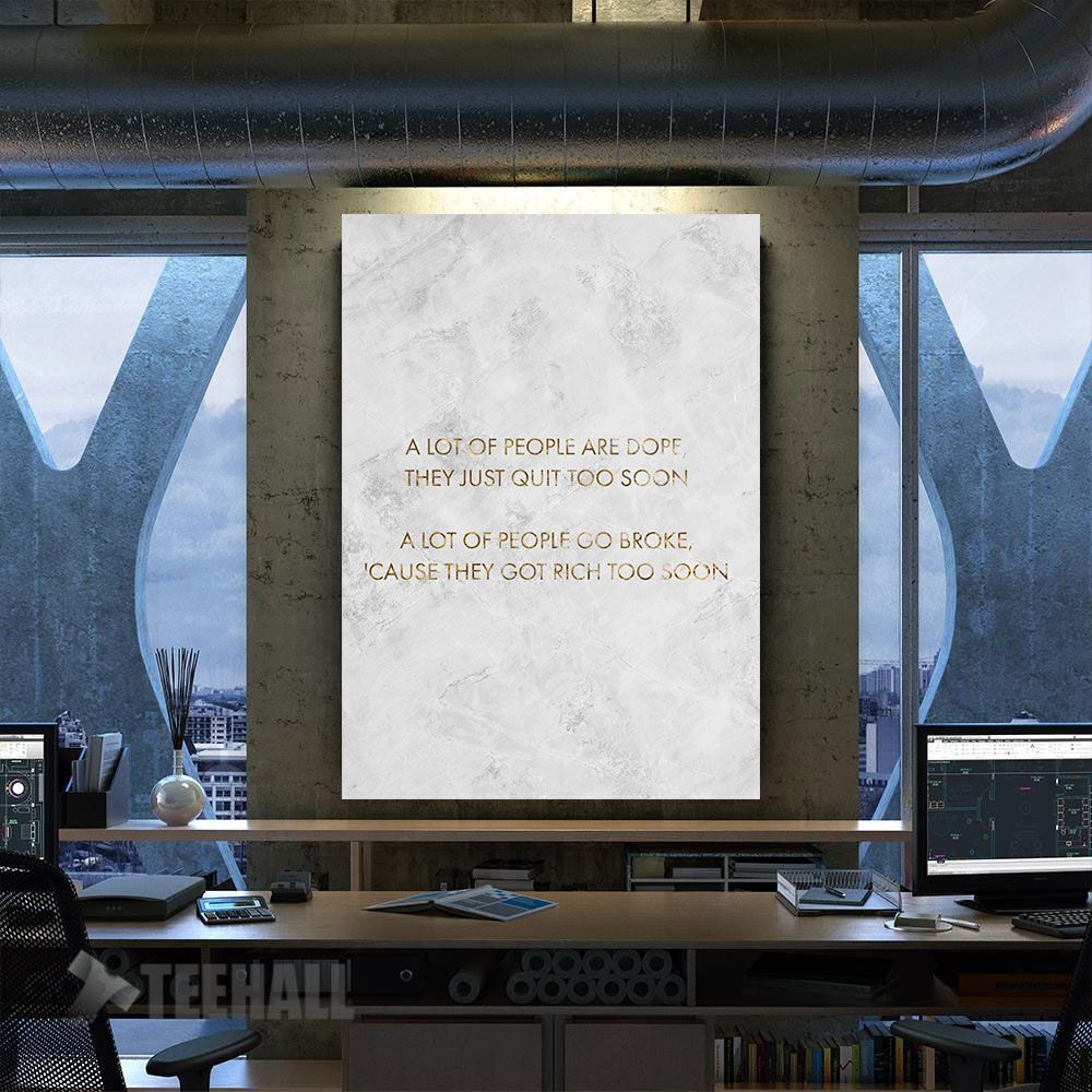 Motivation Quote 1 Canvas Prints Wall Art Decor
