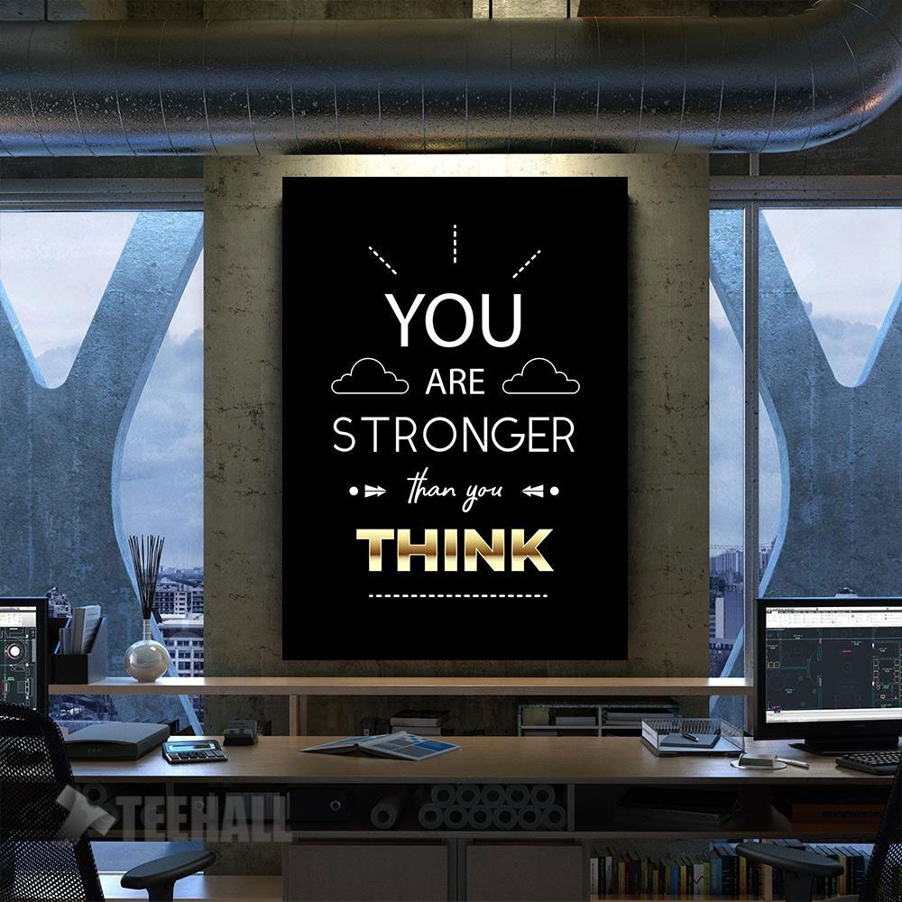 Motivation Quote Canvas Prints Wall Art Decor