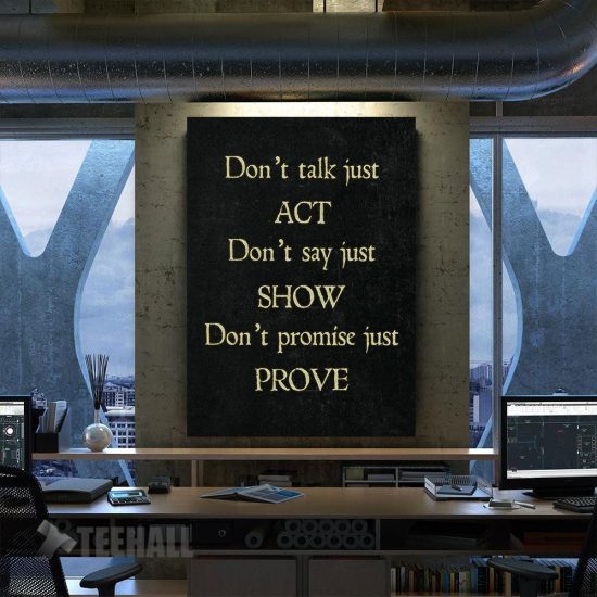 Motivation Quotes Canvas Prints Wall Art Decor