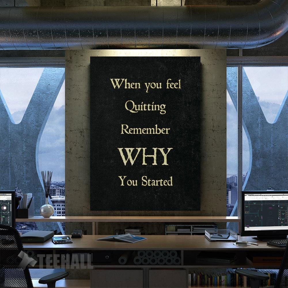 Motivation Quotes Canvas Prints Wall Art Decor