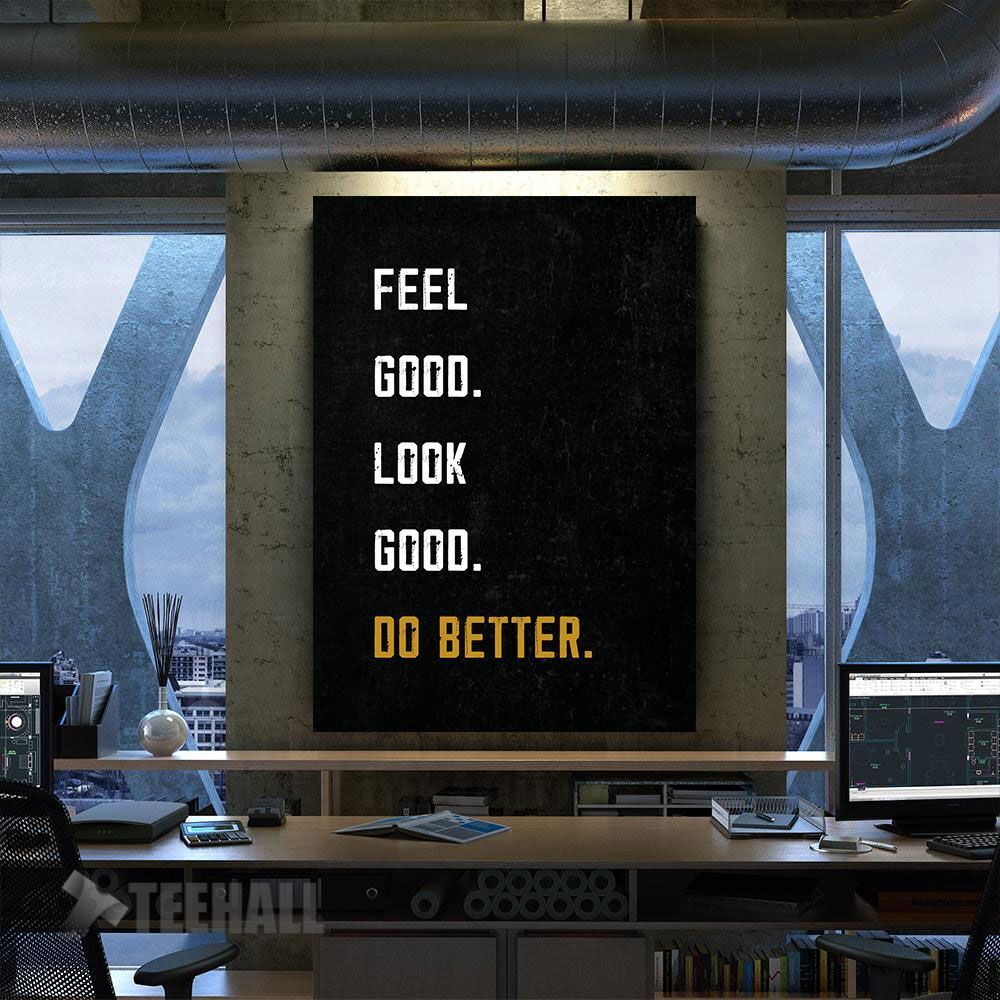Motivation Quotes Canvas Prints Wall Art Decor