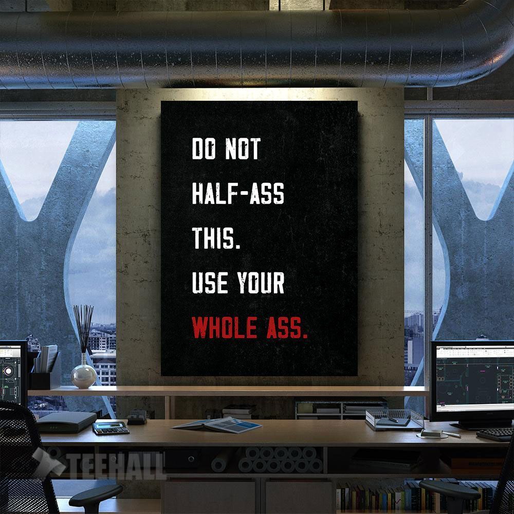 Motivation Quotes Canvas Prints Wall Art Decor