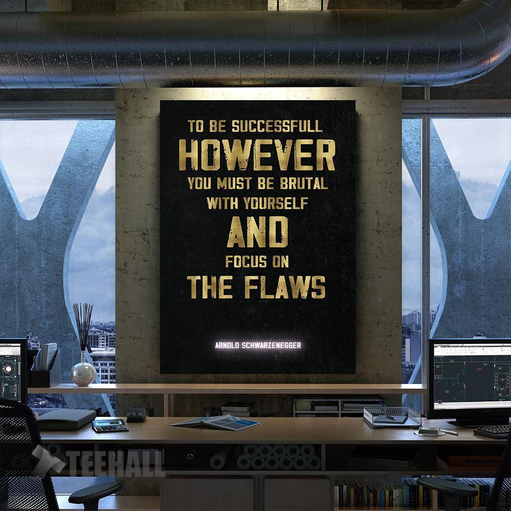 Motivation Quotes Canvas Prints Wall Art Decor